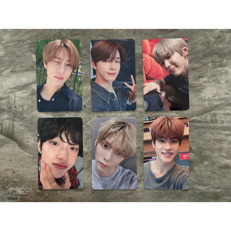 (SET 6 ใบ) การ์ด interAsia x RIIZE FAN SIGNING EVENT in MANILA