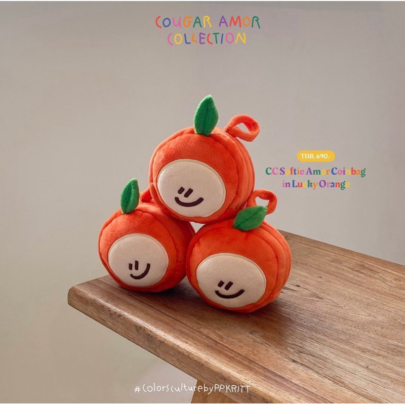 พวงกุญแจน้องส้ม Colors Culture