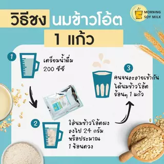 [ขายดี] นมข้าวโอ๊ตผง ไม่มีน้ำตาล ข้าวโอ๊ตผง พร้อมชง 500g. ชงได้ 20แก้ว plant-based oat milk powder