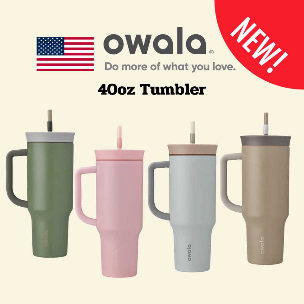 🇺🇸 <<<< พร้อมส่ง >>>> 🚩สีใหม่🚩Owala 40oz. Tumbler แก้วเก็บความเย็น