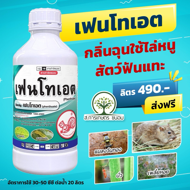 เฟนโทเอต ยาเหม็น กลิ่นแรง