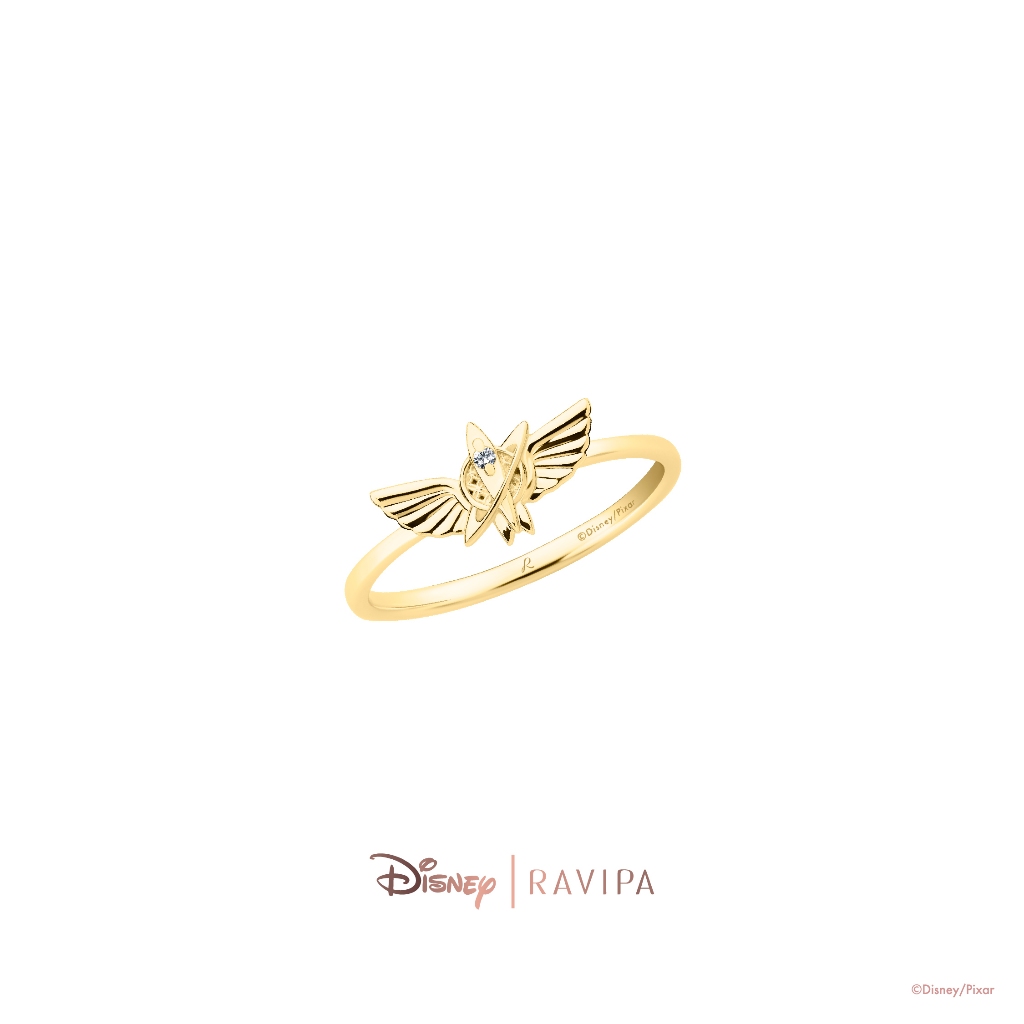 Ravipa | Gold Space Rangers Ring - แหวน