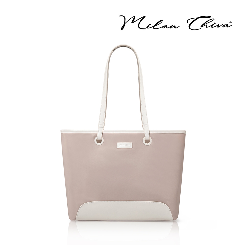 Milan chiva รุ่น Tote bag กระเป๋าสะพายไหล่ กระเป๋าถือ ใบใหญ่ทรงโท้ท หนังนิ่ม กระเป๋าสำหรับผู้หญิง