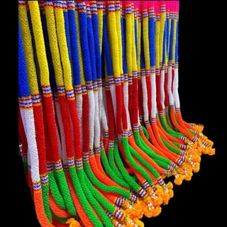 พวงมาลัย7สี7ศอก พวงมาลัยพลาสติก