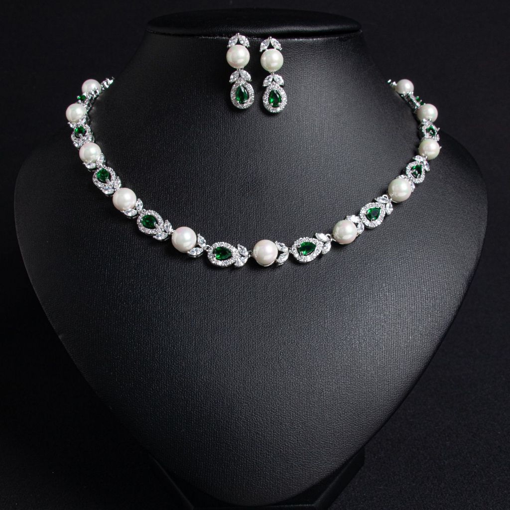 Best Jewelry ชุดเครื่องประดับเพชรสังเคราะห์ เกรดท๊อปงานสวย รับ dropship ขายส่งเพชรcz