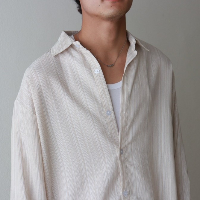IBB MATTHEW LONG SLEEVE SHIRTS เสื้อเชิ้ตแขนยาวลายทาง - รูปที่ 5