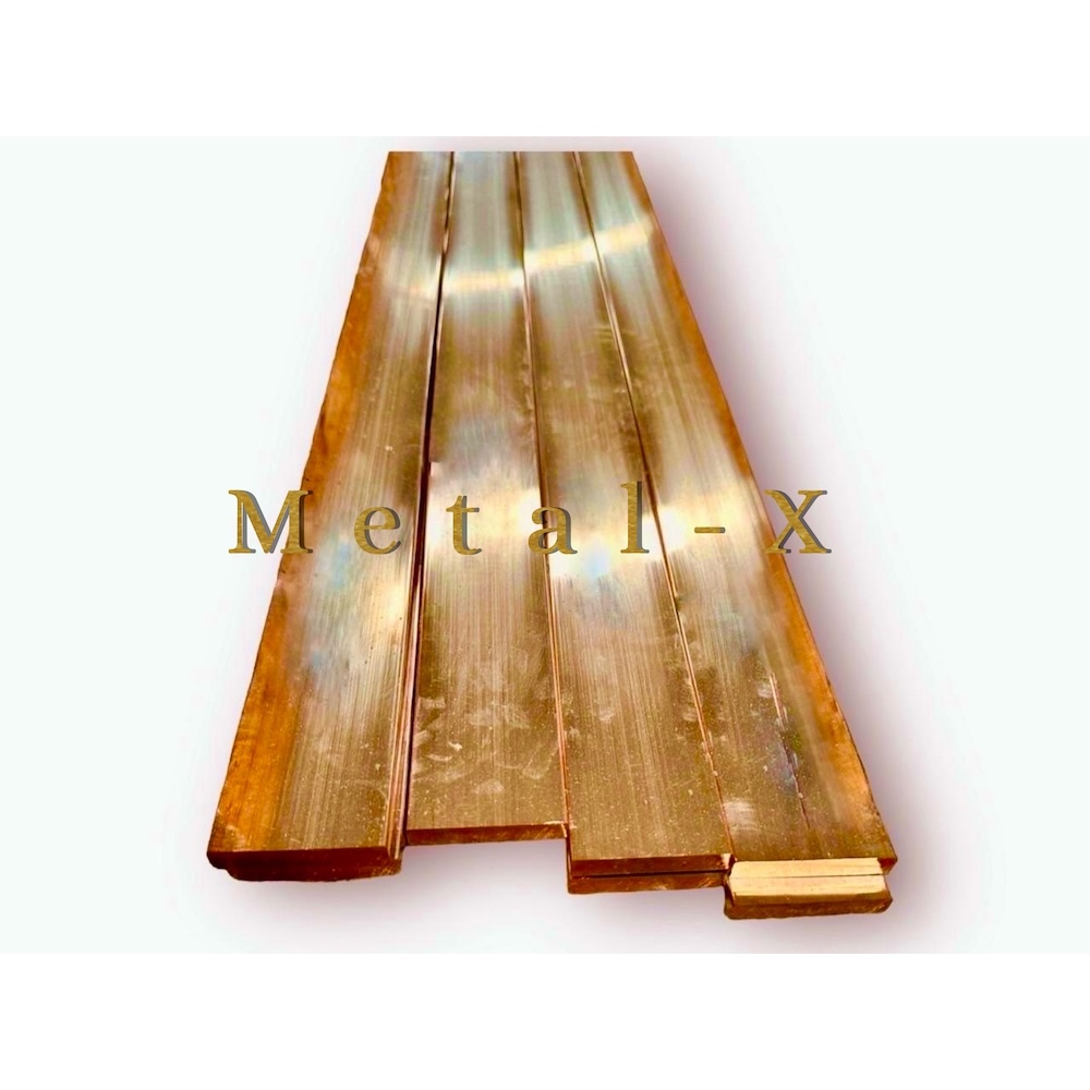 บัสบาร์ทองแดงแท้ 99.995% ขนาด 1”x1/4