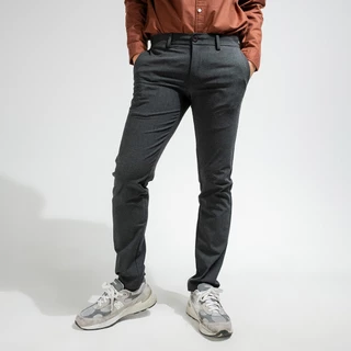 era-won กางเกงสแลคขายาว ทรงเดฟ Monotone workday สี 50 Grey