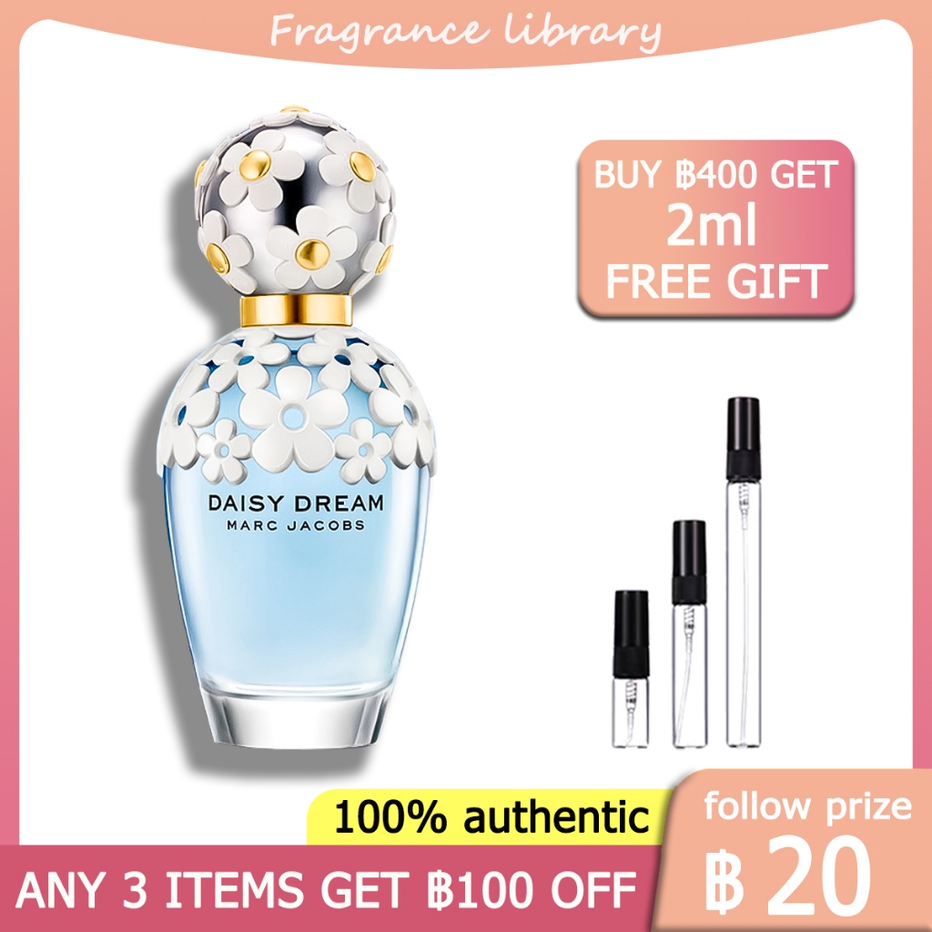 [100%ของแท้ ] Marc Jacobs Daisy Dream EDT 2ml/5ml/10ml น้ําหอมผู้หญิง