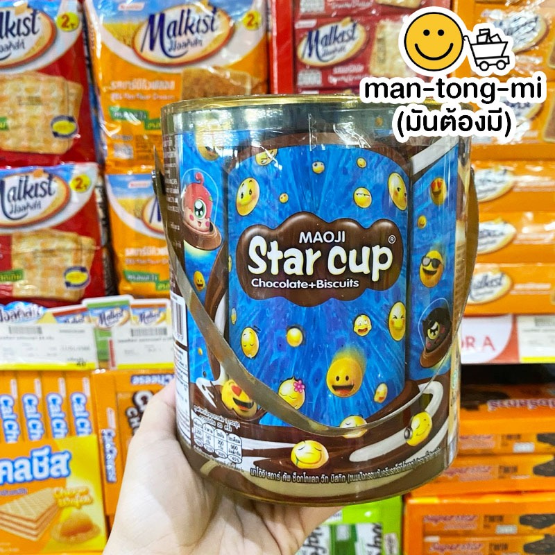 มาโอจิ สตาร์คัพ ช็อกโกแลต วิท บิสกิต
