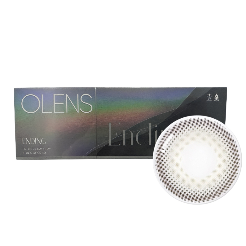 OLENS ENDING GRAY 20P 1DAY คอนแทคเลนส์ เลนส์เกาหลี