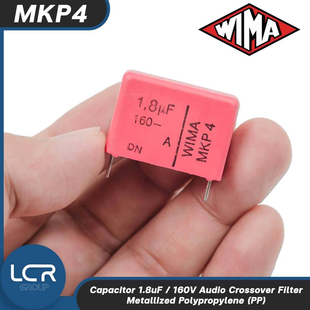 WIMA MKP4 คาปาซิเตอร์ ตัวเก็บประจุ 1.8uF 160V Capacitor Audio Grade Metallized Polypropylene