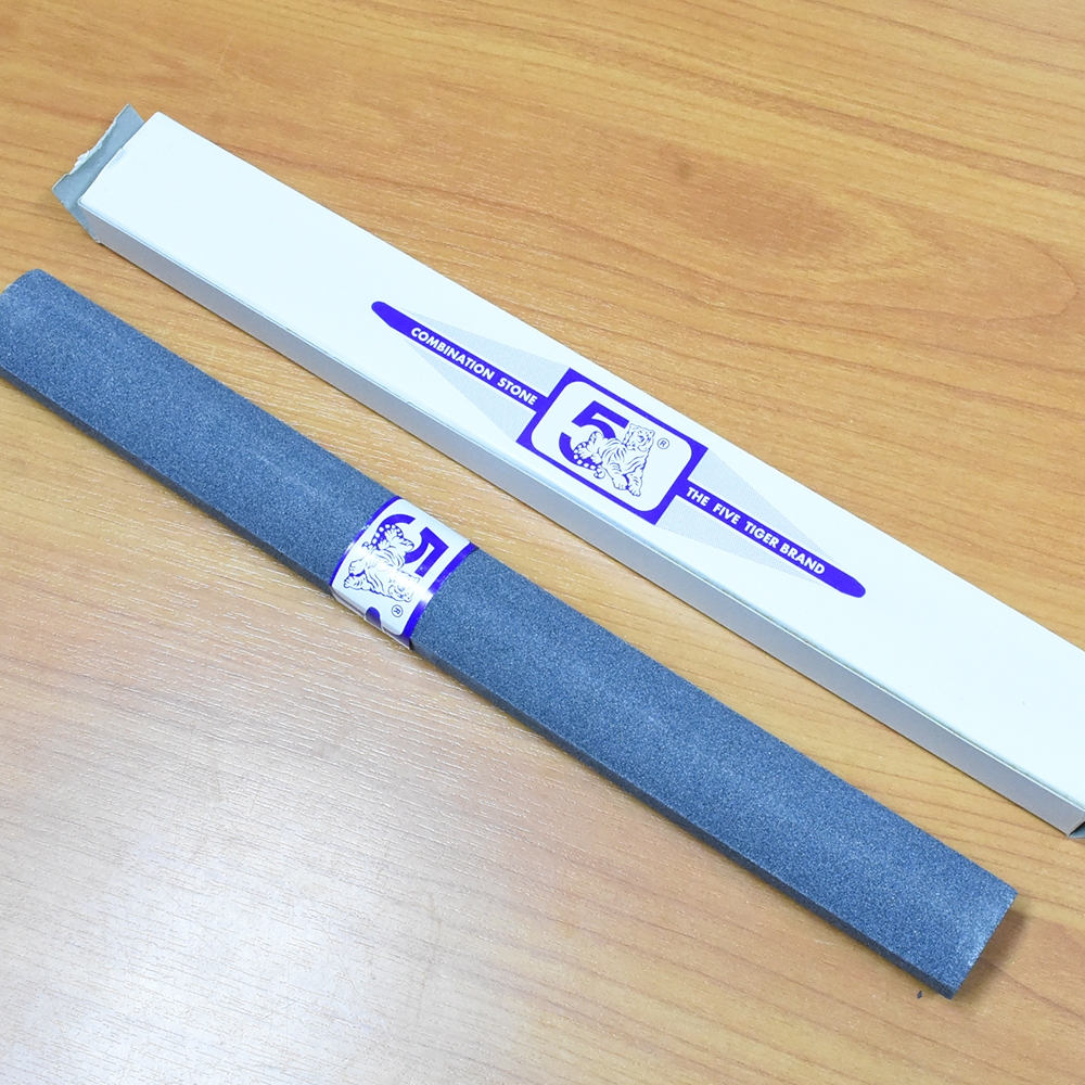 Five Tiger  หินลับจอบ ลับเสียม ลับพร้า ลับมีด หินกระบอง หินหนำเลี๊ยบ ตราห้าเสือ ผลิตจากโรงงาน