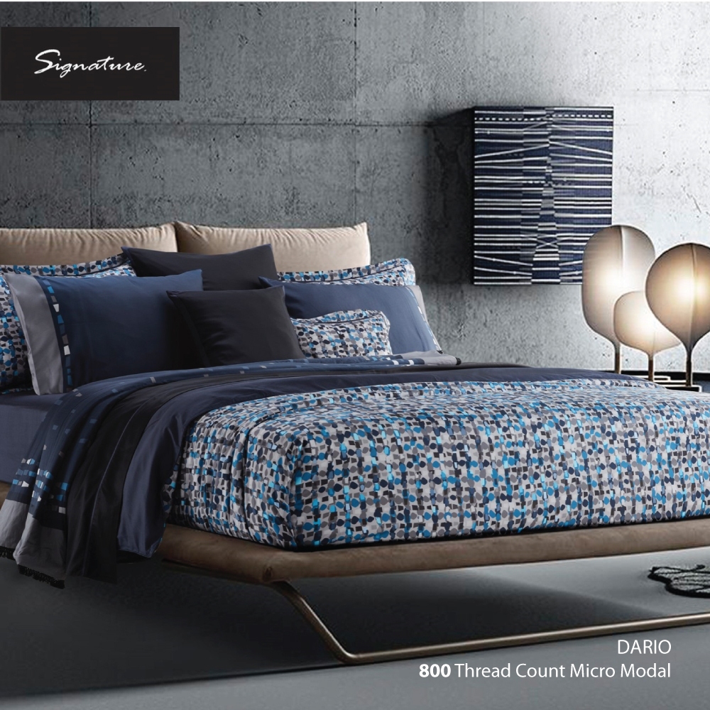 SANTAS HOME ผ้าปูที่นอนไม่รัดมุม Dario | Micromodal 800 เส้นด้าย
