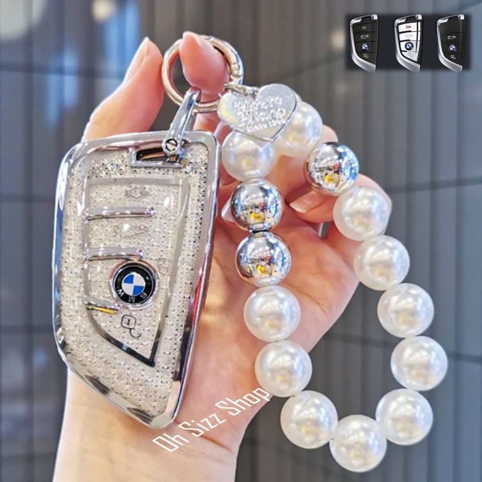 เคสใสซีทรู รีโมทรถ BMW ทรงใบไม้ แบบบางพิเศษเข้ารูป สวยงาม สัมผัสบางเบา ปกป้องรีโมท วัสดุ TPUอย่างดี