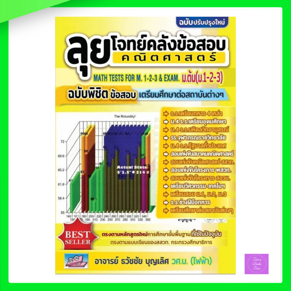 ลุยโจทย์คลังข้อสอบคณิตศาสตร์ ม.ต้น (ม.1-2-3)