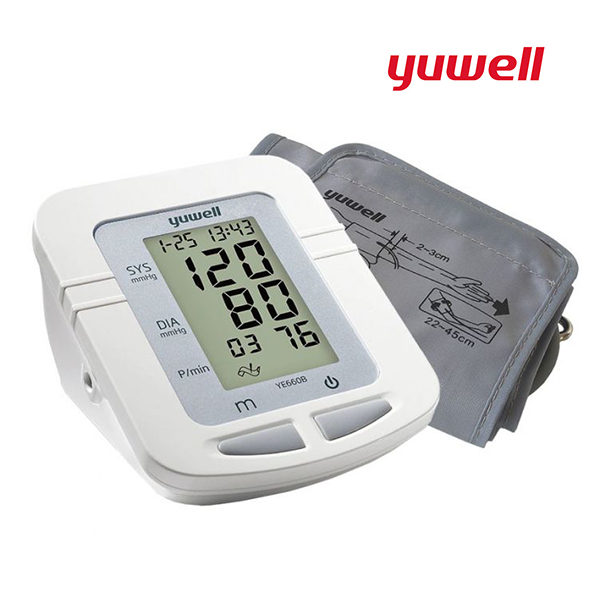 เครื่องวัดความดันโลหิตดิจิตอล Yuwell รุ่น YE660B