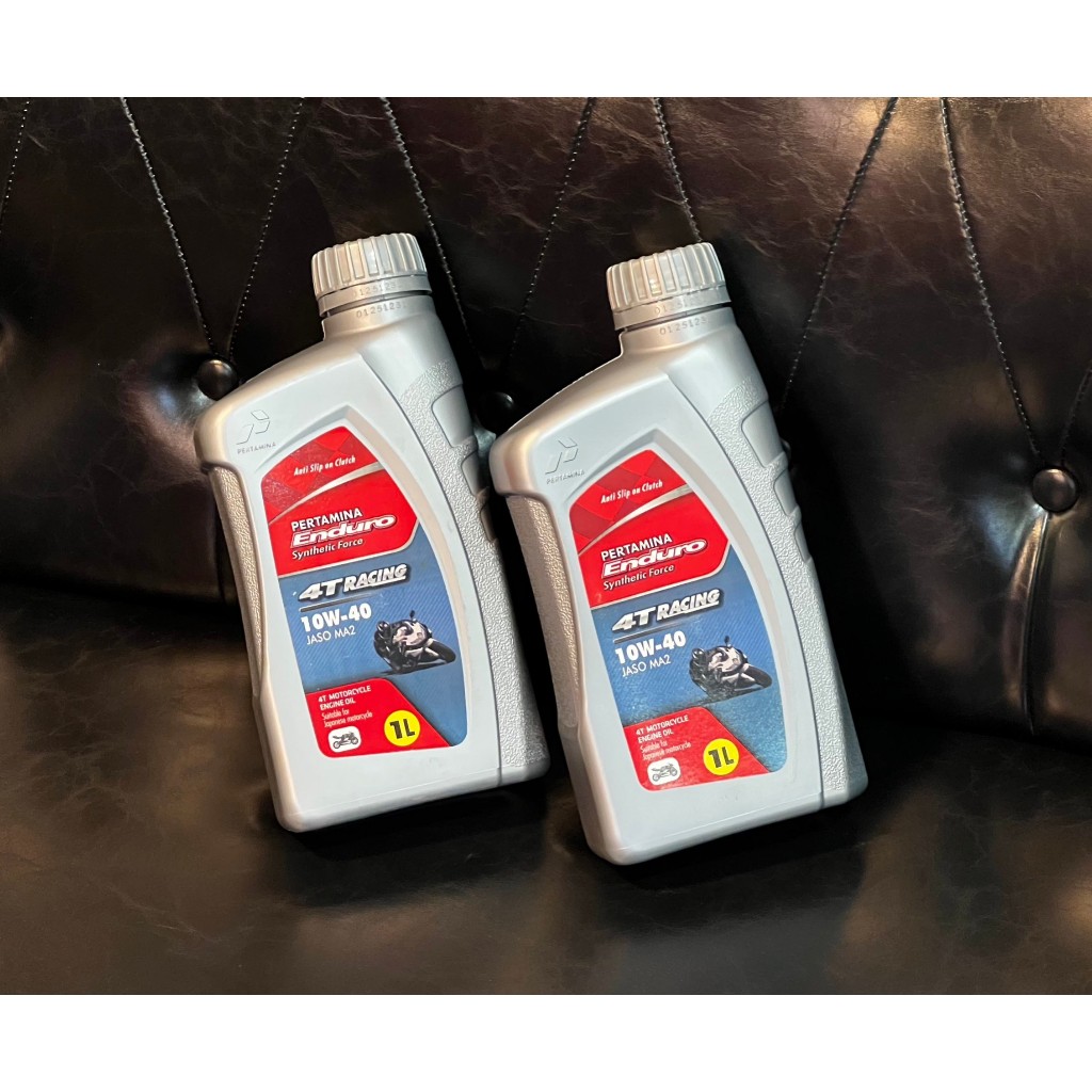 น้ำมันเครื่อง ENDURO รุ่น 4T RACING 10W40 1L. น้ำมันเครื่องรถ4จังหวะ เกรดสังเคราะห์ (ราคาต่อ1ขวด)