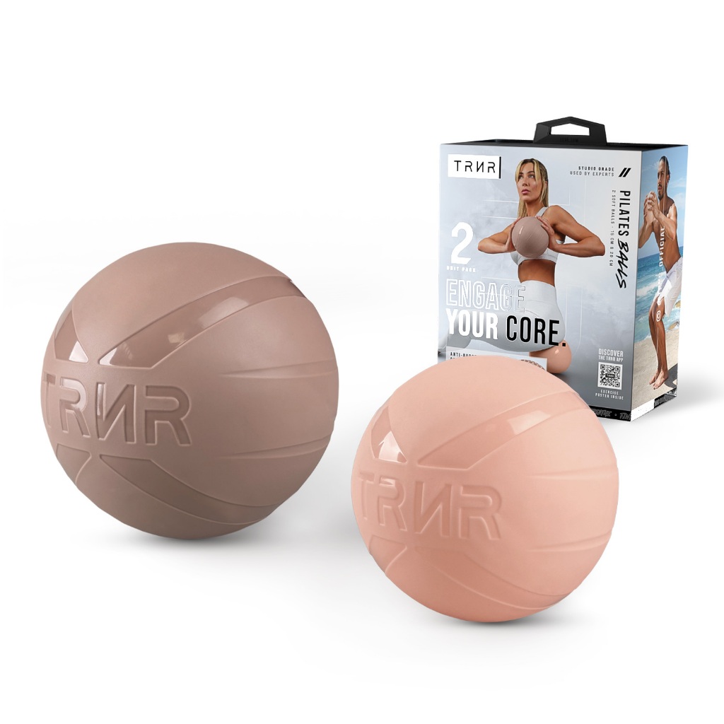 TRNR Pilates Balls | บอลพิลาทิสสำหรับฝึกความแข็งแรงและสมดุลของร่างกาย เส้นผ่านศูนย์กลาง 15 ซม. และ 20 ซม.