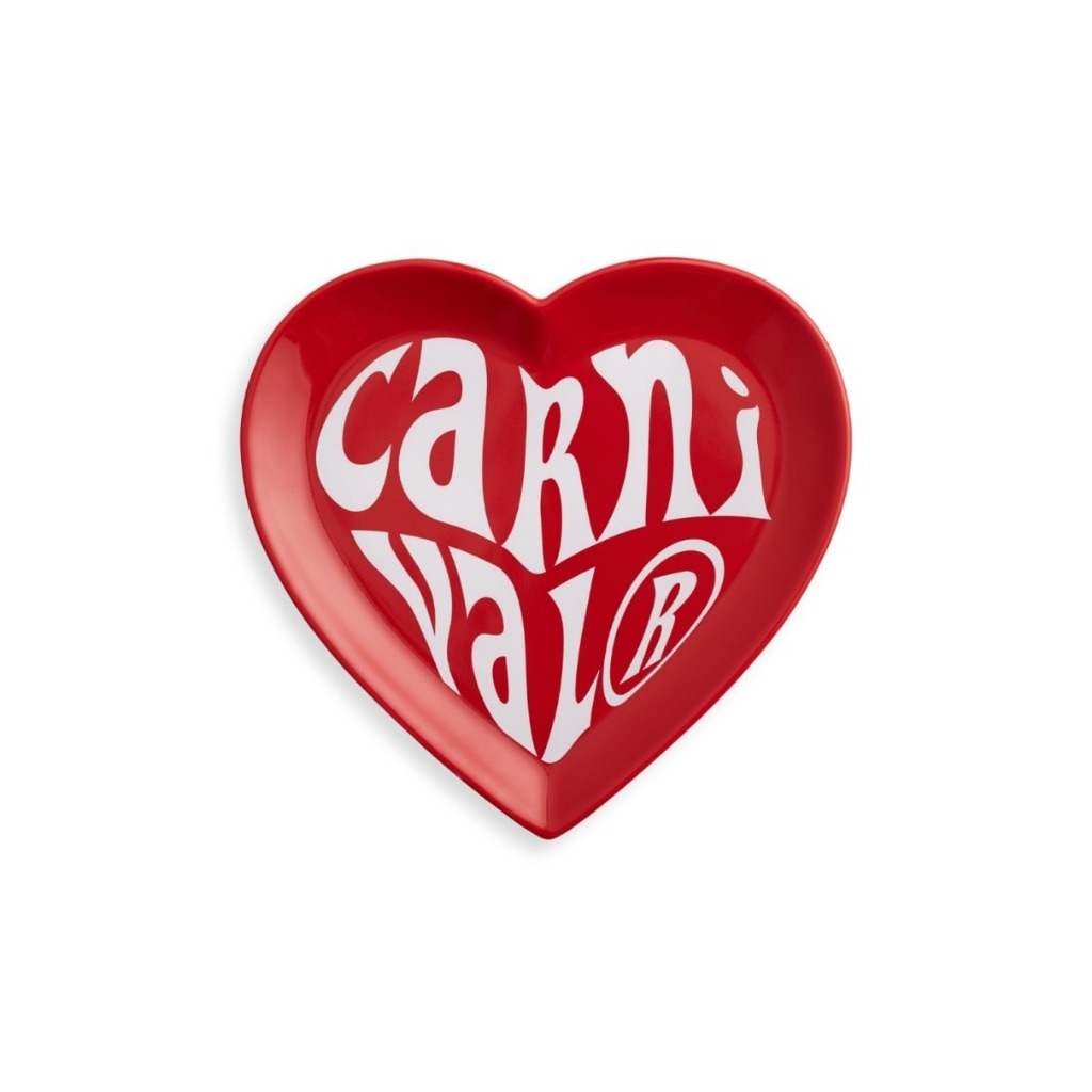CARNIVAL CNVFW23A020RE GOOD HEART ASHTRAY RED