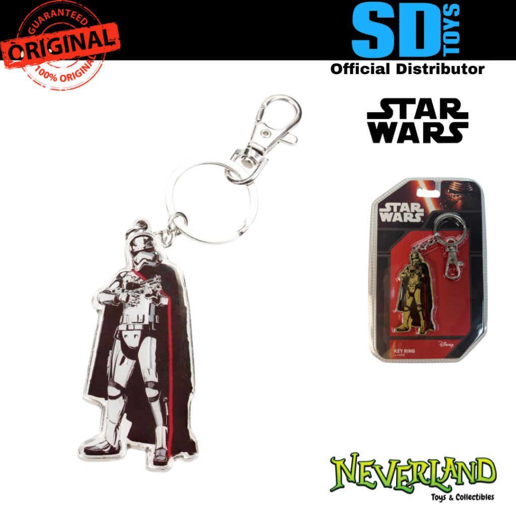 SD Toys Star Wars Captain Phasma Metal Keychain Anahtarlık