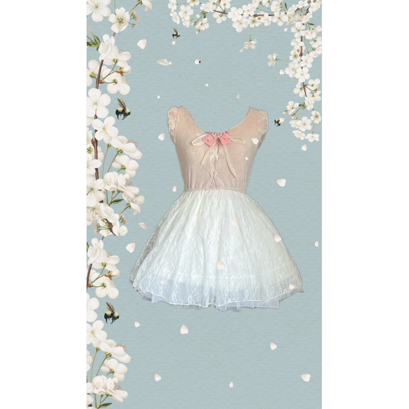 เดรสแบรนด์ Lizlisa สวยมากๆค่ะสายแบ๊วควรมีไว้ครอบครอง😘💕แบรนด์ญี่ปุ่น 🇯🇵แท้ค่ะ