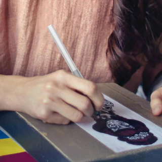 RUJI RJ-339 ปลอกต่อดินสอ 1 หัว สีเงิน ด้ามต่อดินสอ ที่ต่อดินสอ Pencil Holder ต่อดินสอ ปลอกต่อดินสอสี รุจิ Official