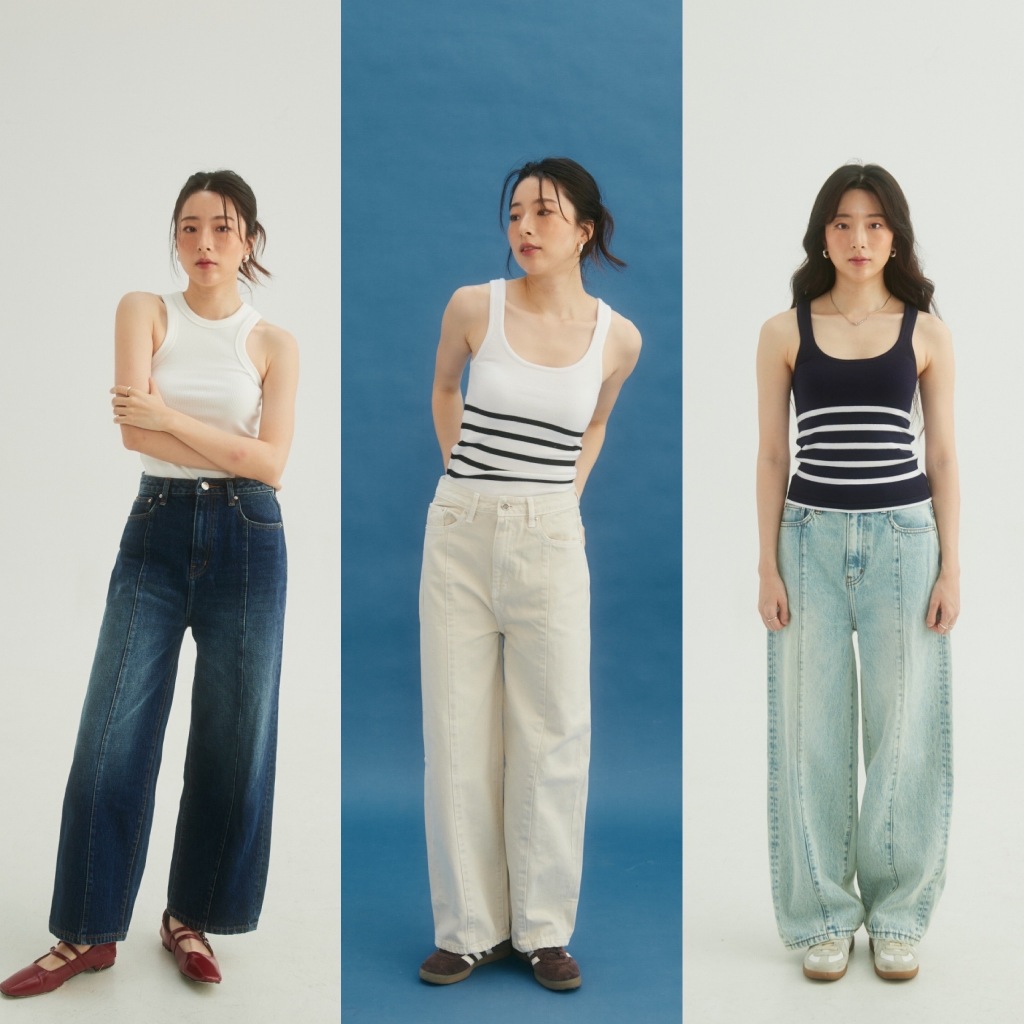 TRES MADE กางเกงยีนส์ Signature Jeans