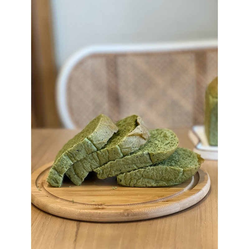 ขนมปังผักโขม สำหรับคนรักสุขภาพ หวานน้อย ใช้เนยสดแท้ ไม่ใส่สารเสริม สารกันบูด - รูปที่ 2