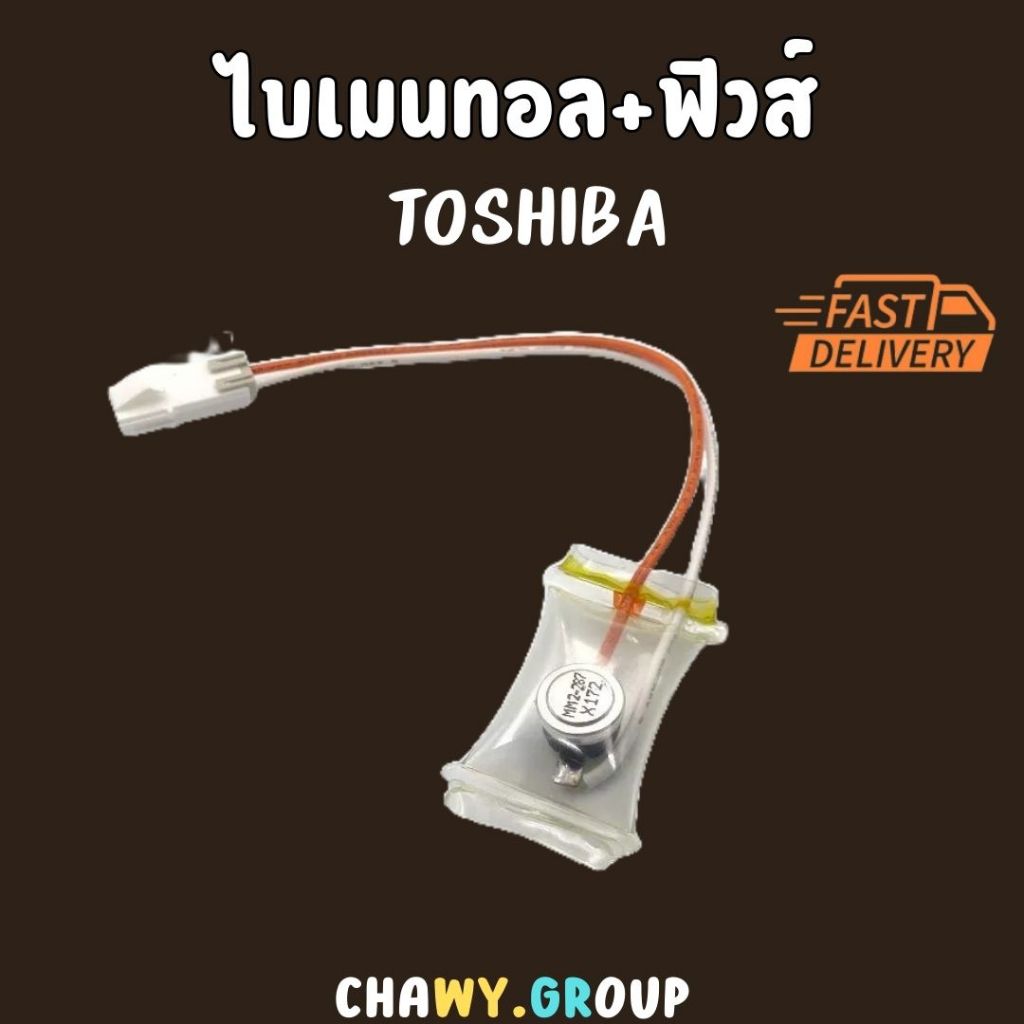ไบเมนทอล โตชิบา ตัวควบคุมละลายตู้เย็น Toshiba TOSHIBA MM2-287