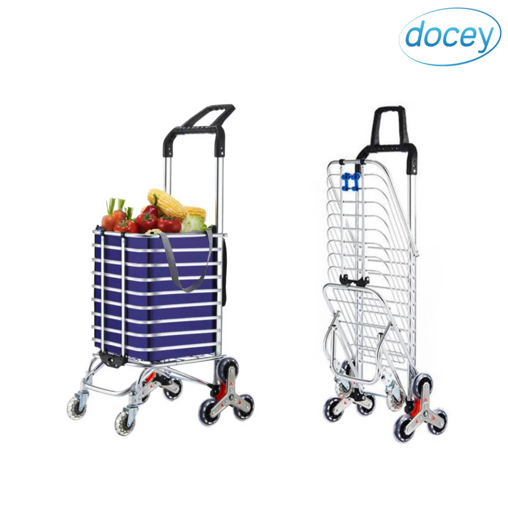 รถเข็น Sale รถเข็นแบบพับ รถเข็น2ล้อ พับเก็บได้ พกพาสะดวก รับน้ำหนัก 50 kg รถเข็นอเนกประสงค์ รถเข็นตะกร้า