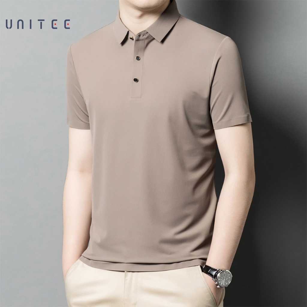 เสื้อโปโลชาย Unitee รุ่น361 สีพื้น คอปก แขนสั้น POLO SHIRTS