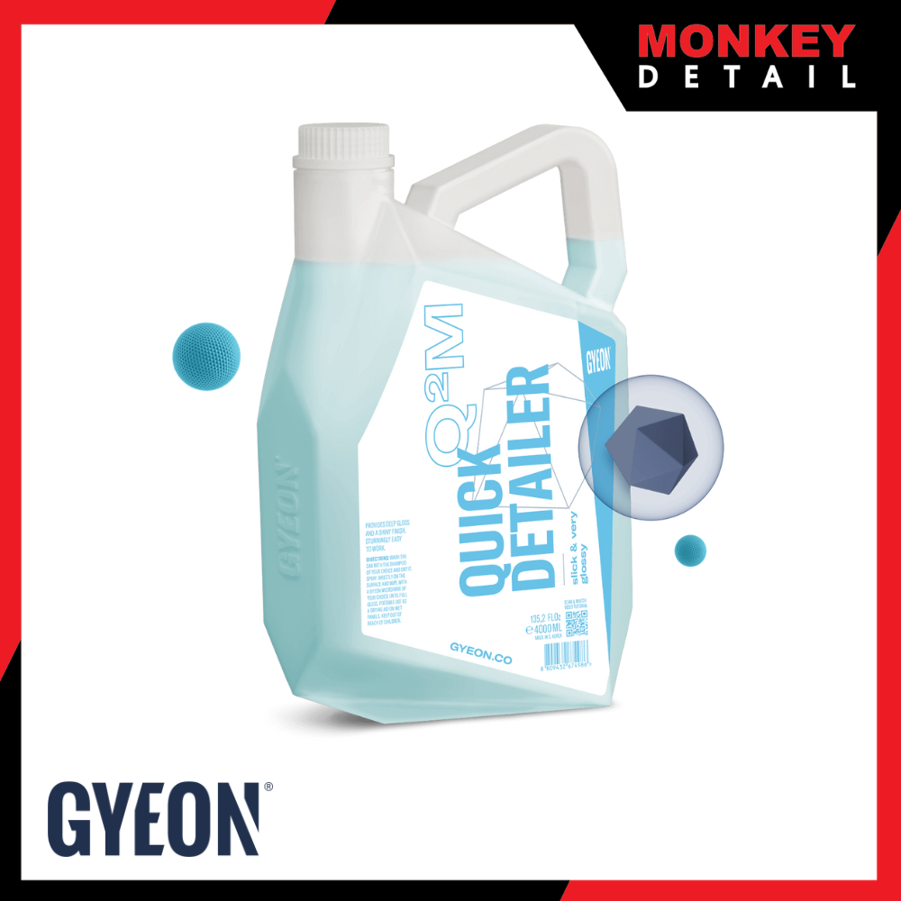 GYEON Q²M QUICK DETAILER 4000 ML. น้ำยาเคลือบสี เช็ดเก็บฝุ่น เก็บคราบแว็กซ์ และคราบต่างๆ