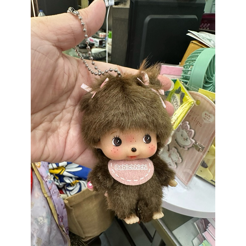 พร้อมส่ง!!!! พวงกุญแจ  Monchhichi ของแท้ 100%