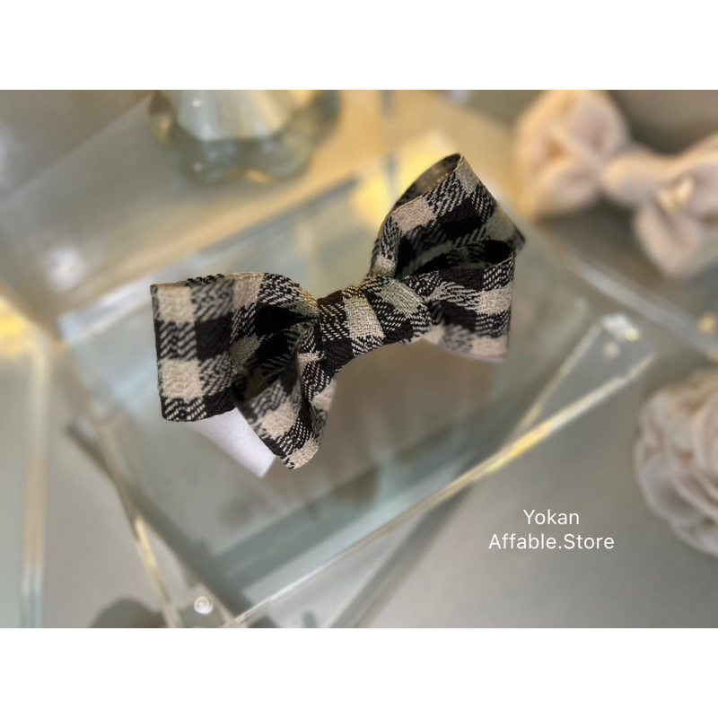 Yokan กิ๊บโบว์ติดผมสุดน่ารักจาก affable.Store พร้อมส่งความน่ารักค่ะ