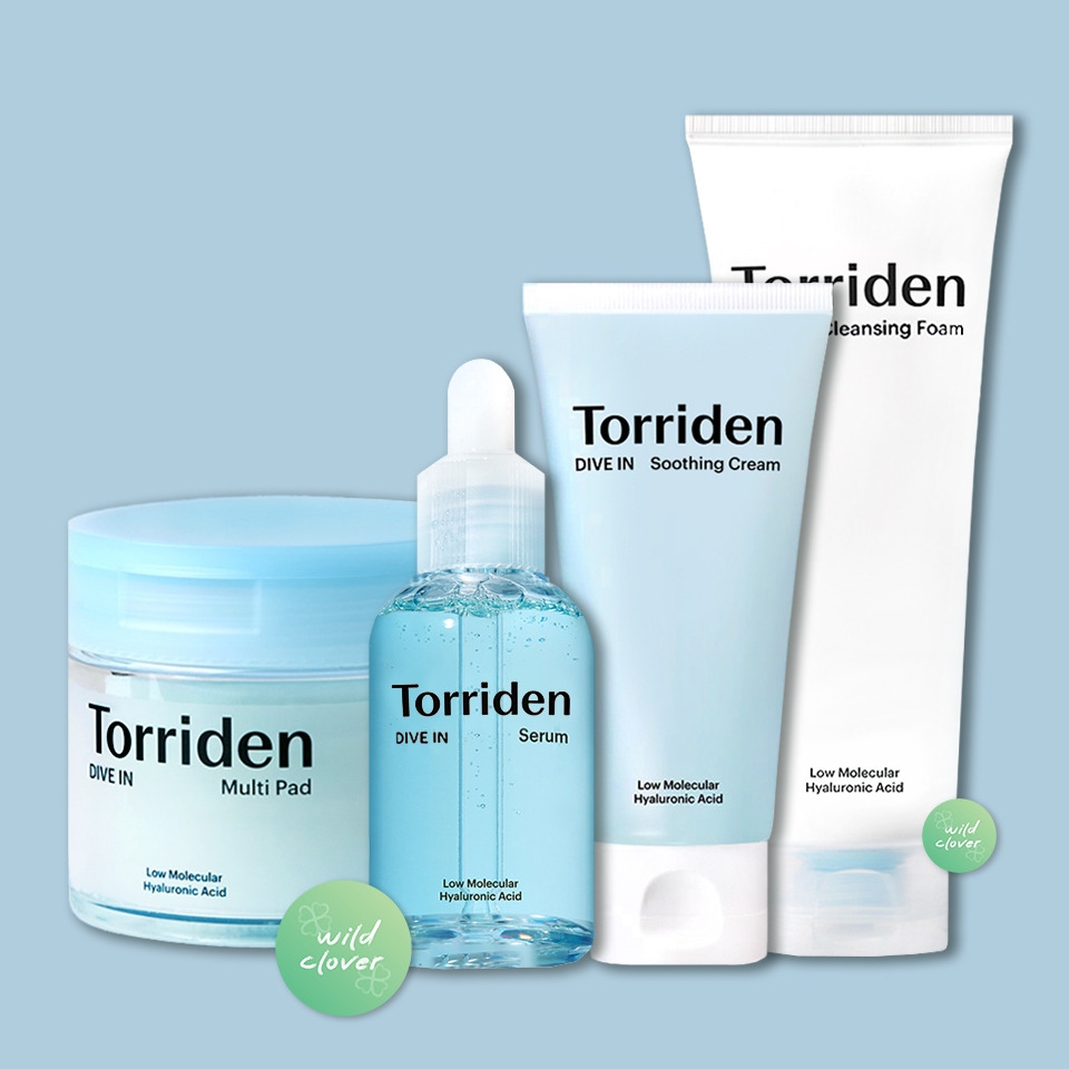 TORRIDEN : แท้ฉลากไทย exp.2026-2027 multi pad, dive in serum, soothing cream, cleansing foam