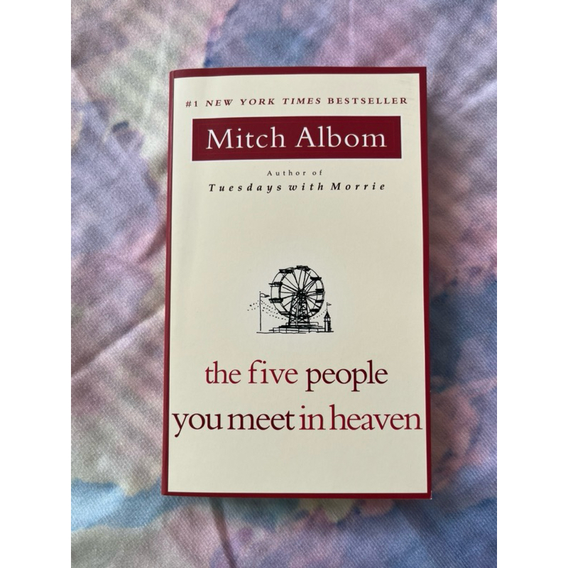 Five People You Meet in Heaven - Mitch Albom/the meaning of life, and life after death.