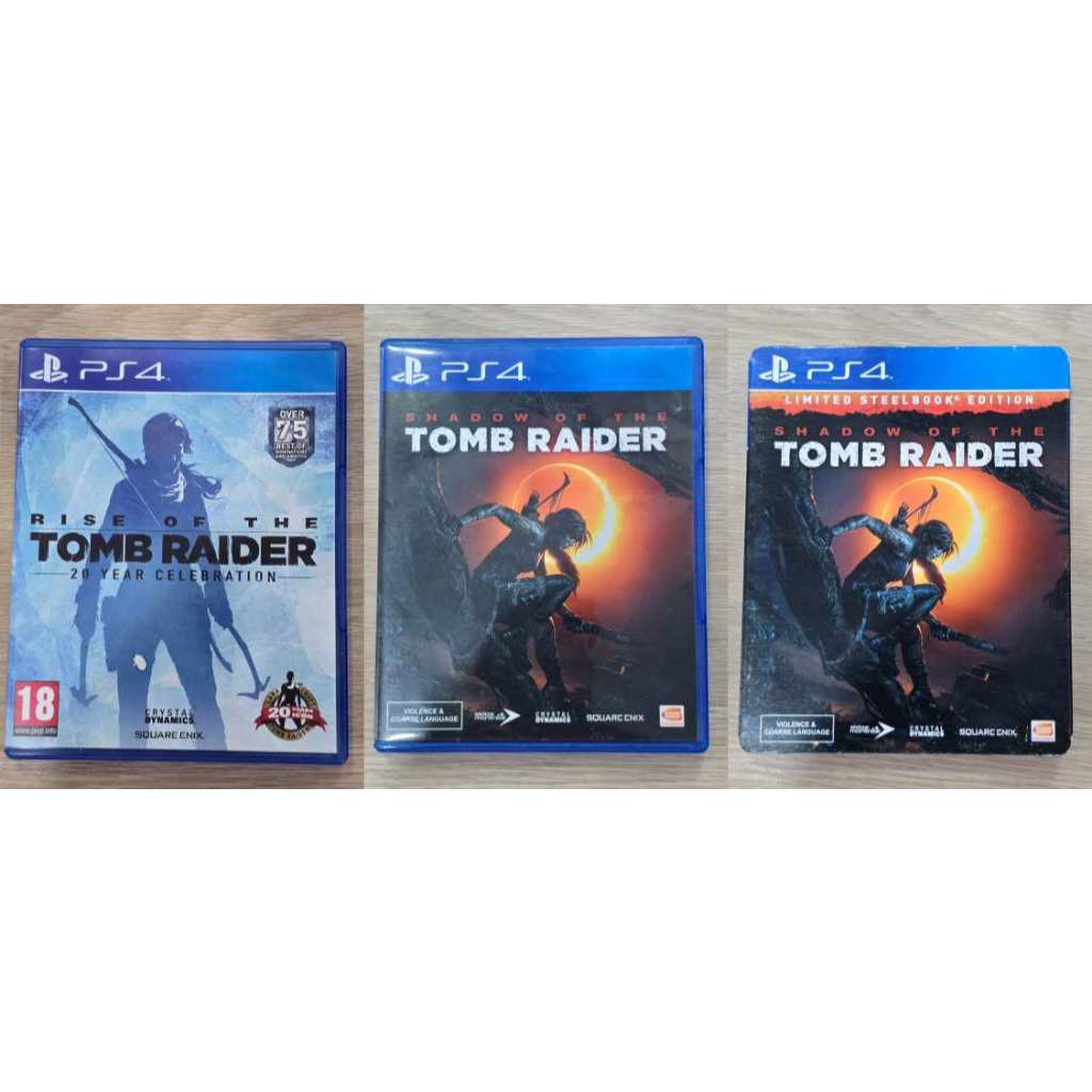 Ps4 Rise of the Tomb Raider , Shadow of the Tom Raider มือ2 พร้อมส่ง