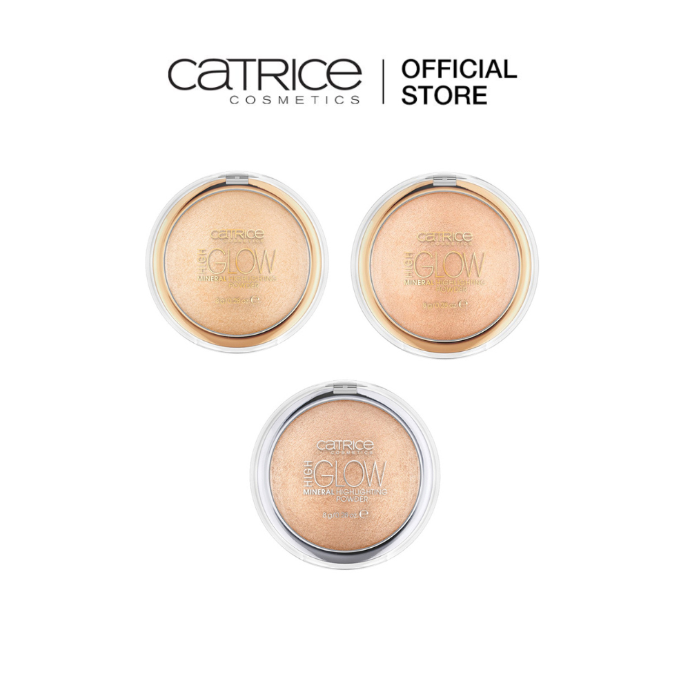 Catrice คาทริซ High Glow Mineral Highlighting Powder  ไฮไลท์ เนื้อฝุ่น