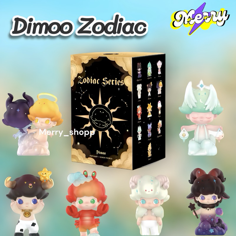 🌟พร้อมส่ง🌟Popmart Dimoo Zodiac series มีทั้งแบบเลือกการ์ดและจุ่มเองกล่องใหม่ค่ะ 🎁
