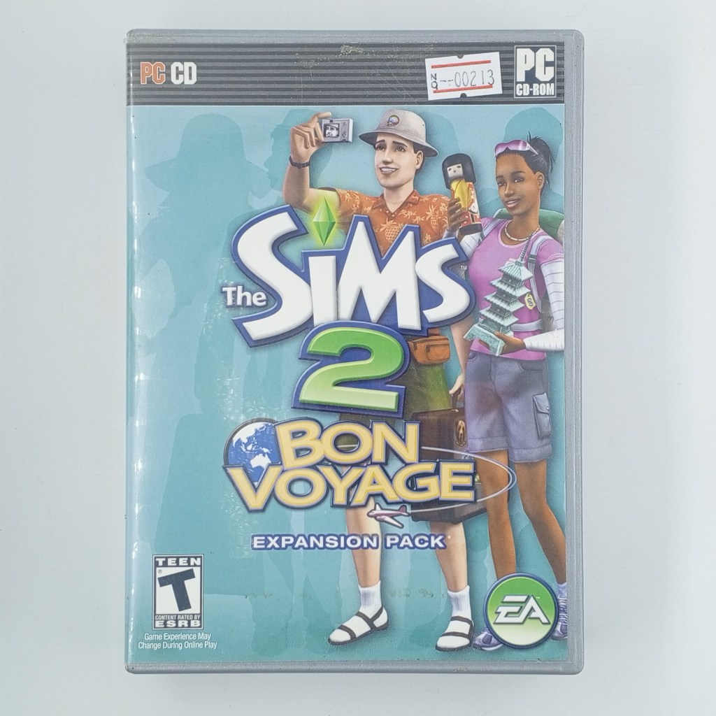 [00213] THE SIMS 2 : BON VOYAGE (USA)(PC)(USED) แผ่นเกมแท้ มือสอง !!