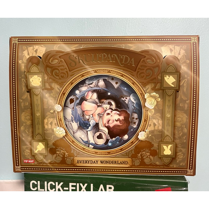 popmart skullpanda ยกบ็อก แกะตัวนอนกล่อง