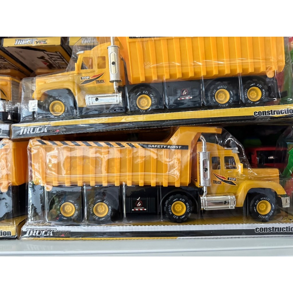 NP TOYS โมเดลรถดัมพ์เด็ก ของเล่นเด็ก กระบะดัมพ์ได้ รถดัมพ์ฝาครอบ No.10415