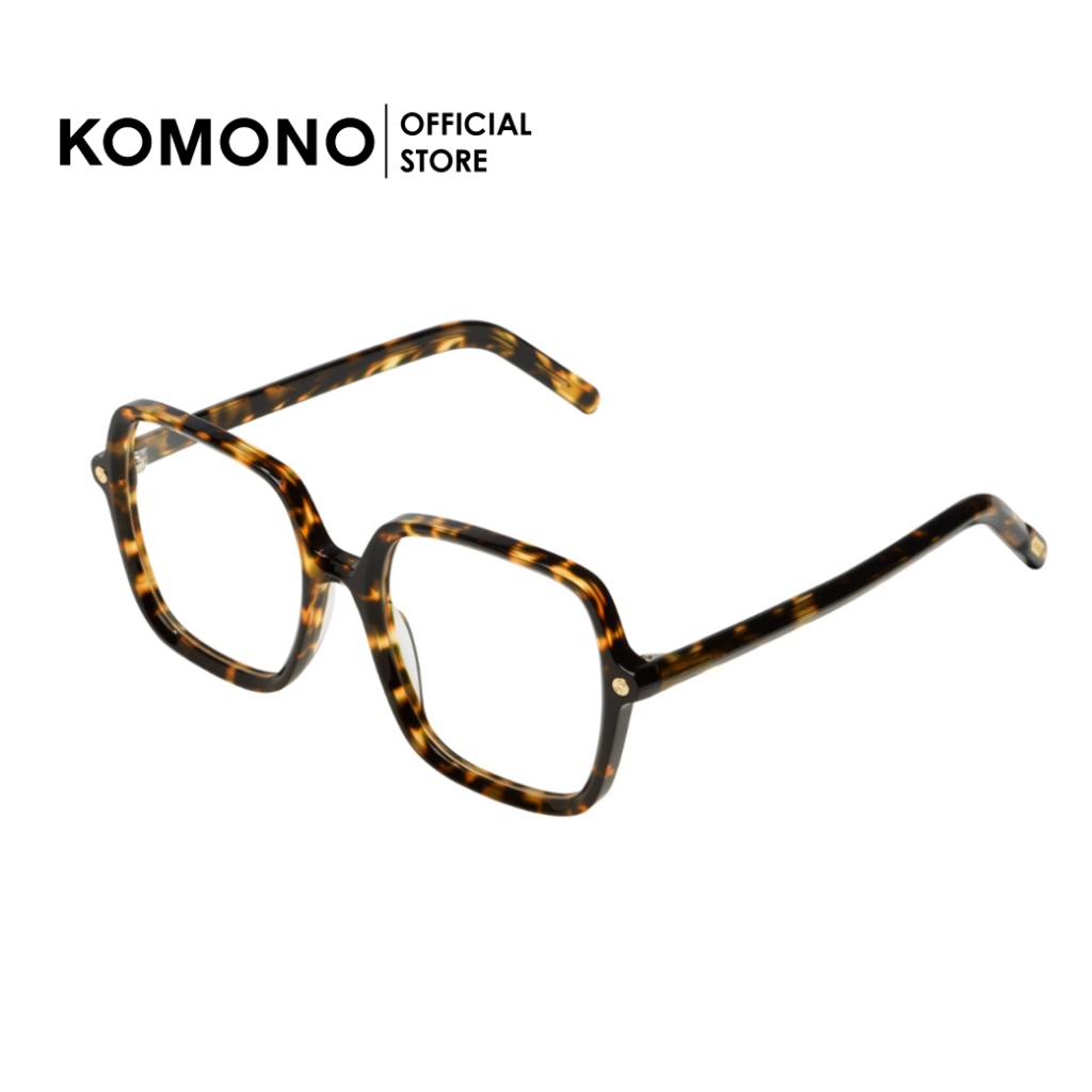 KOMONO Barbara Giraffe กรอบแว่นตา ทรงสี่เหลี่ยม สีกระ
