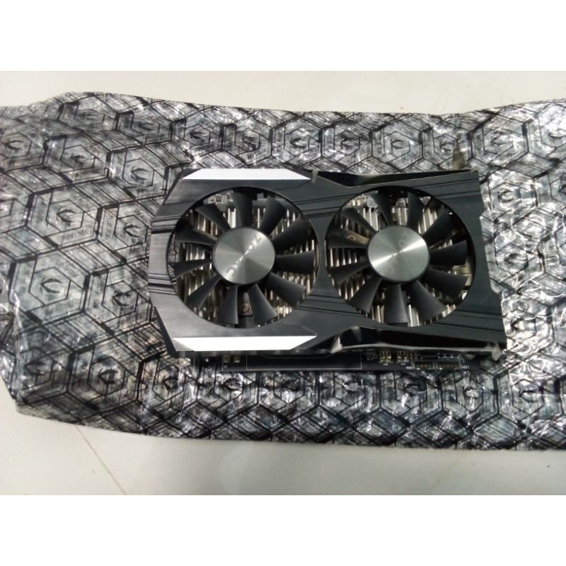 VGA (การ์ดจอ) Zotac GTX1050ti OC 4Gb มือสอง ไม่ต่อไฟใช้งานได้ปกติ