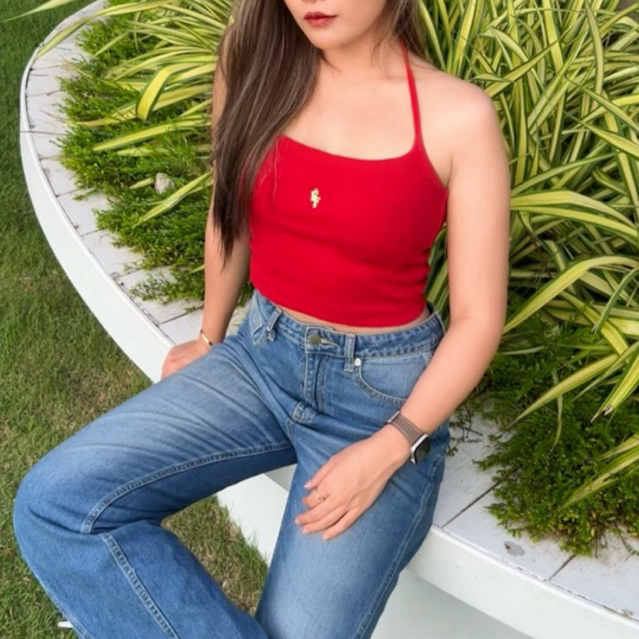 Feelfree.bkk / คล้องคอ แดงM