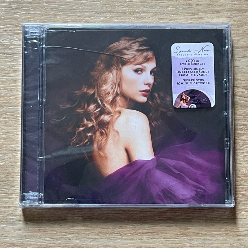 CD ซีดีเพลง Taylor Swift : Speak Now (Taylor's Version) 2 x CD, Album, mexico  มือหนึ่ง แท้ ซีล