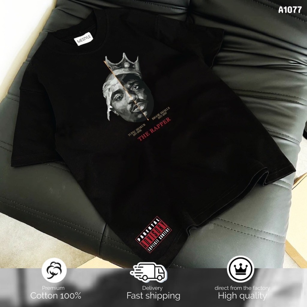MESTYLE A1077 เสื้อยืด คอกลม COTTON 100% เกรดพรีเมี่ยม จัดโปรโมชั่นลดราคาให้มากกว่า 50%