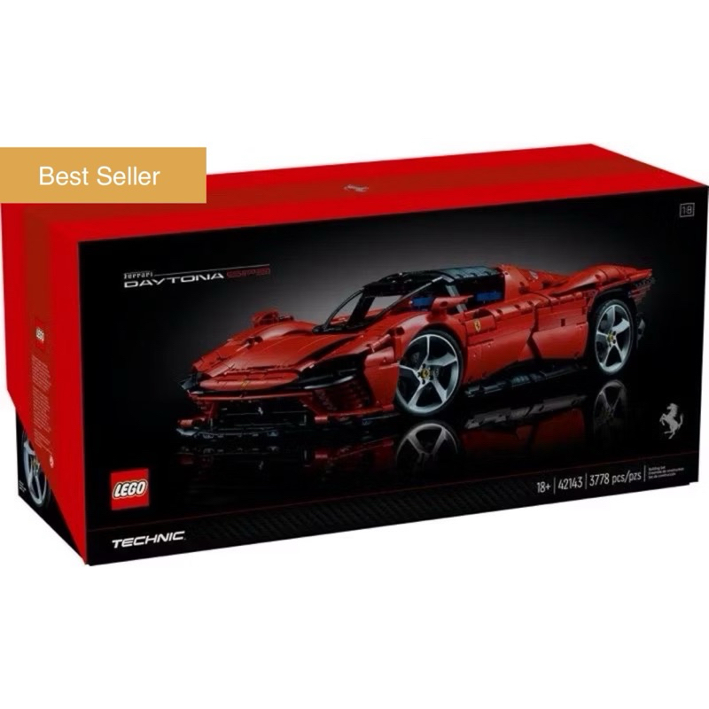 Lego Technic 42143 Ferrari Daytona SP3 พร้อมส่ง กล่องสวย
