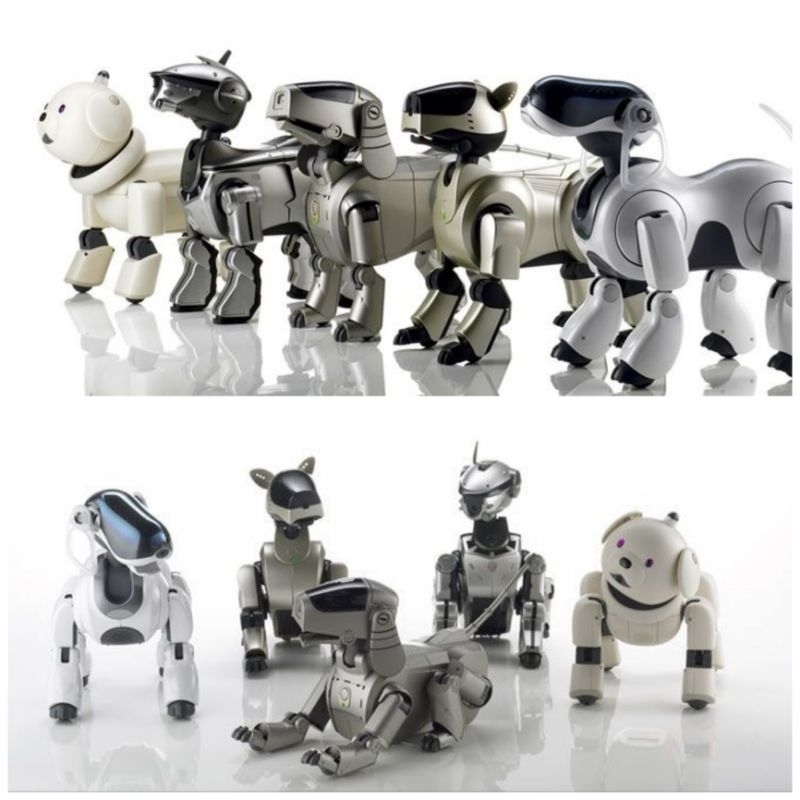 My Happy AIBO 1/6 Robot Dog Sony Kaiyodo Mini action figures โมเดลหุ่นยนต์หมา มินิ แอ็คชั่นฟิกเกอร์